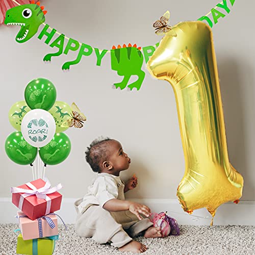 Image of 40In Large Gold Number Balloon 4 Aluminum Foil Mylar Big Number Balloon 0-9 | Suitable for Gold Birthday Parties, Weddings and Anniversary Photography