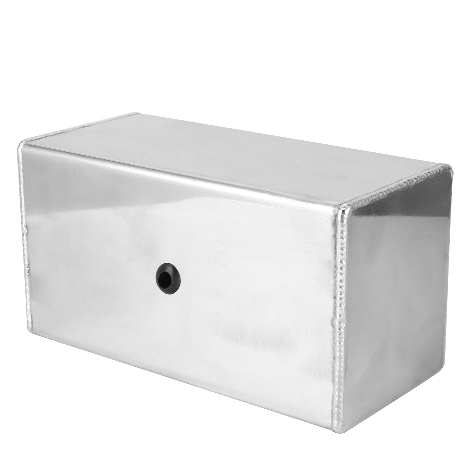 Bouteille de Lave-glace en Aluminium 2L Poli Intercooler Réservoir de Pulvérisation Pièces de Voiture Universelles