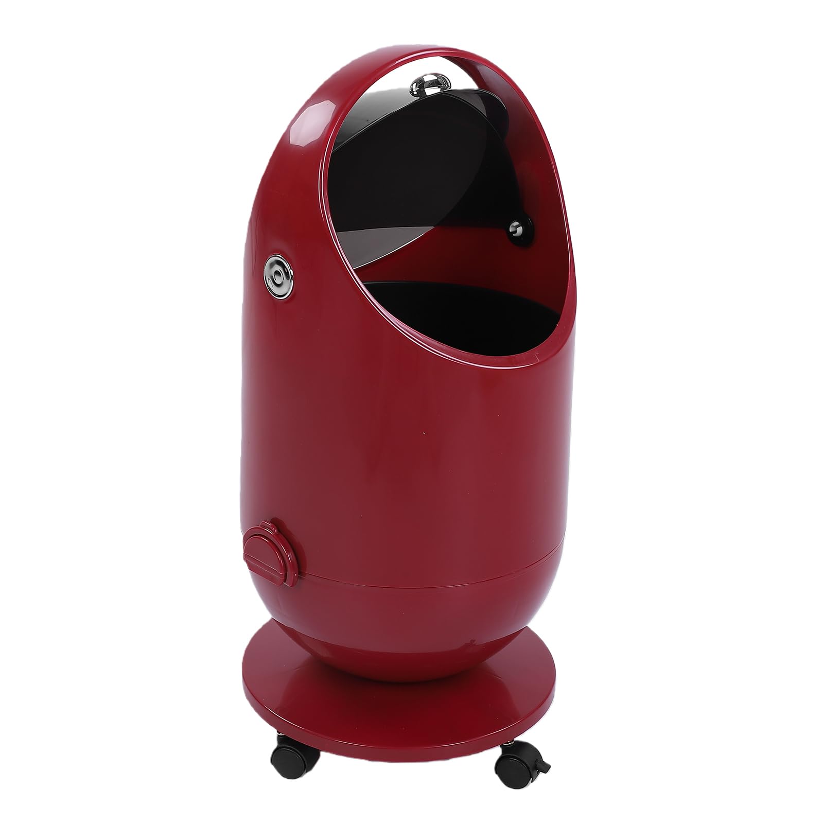 Pojemnik na śmieci z pokrywą, 15L Stylowe Przechowywanie (Red)