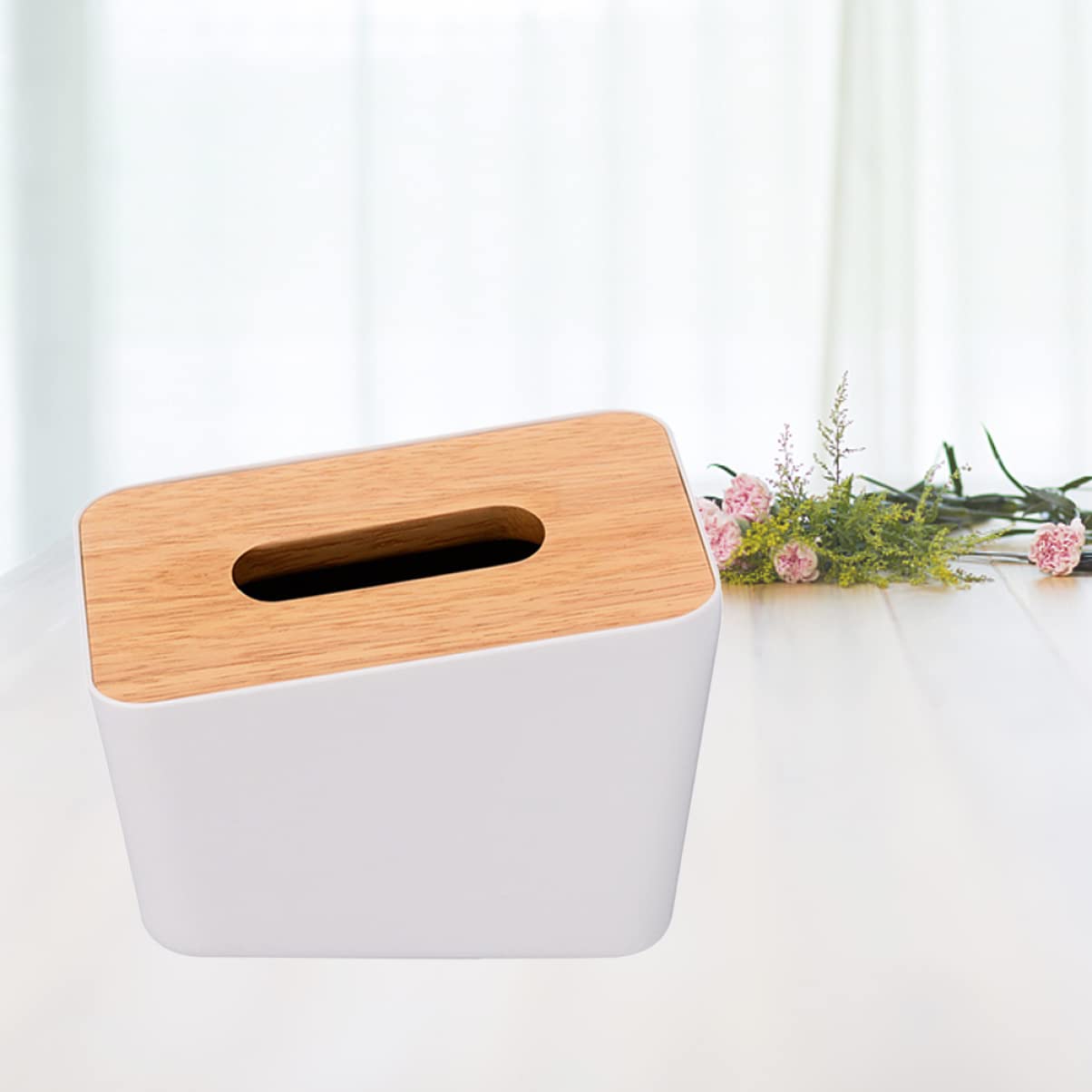 Distributeur de serviettes pour comptoir de dîner – Rangement moderne amovible pour chambre à coucher, bureau ou décoration de la maison
