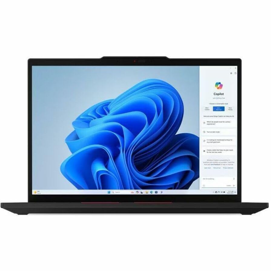 Image of Lenovo ThinkPad T14 Gen 5 21MC000KUS 14 inch Touchscreen Notebook - WUXGA - AMD Ryzen 7 PRO 8840U - 32 GB - 1 TB SSD - English Keyboard - Black