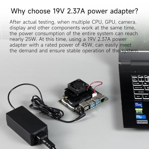 Image of DC 19V Power Supply Cable for Jetson Orin NX /Orin Nano Super Monitor /Electronics 19V /2.37A