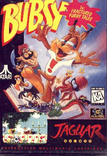 Bubsy in fractured furry tails - Jaguar - PAL Cover