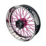 Witterungs- und UV-beständige Felgenaufkleber - Beständig gegen Öl, Benzin, Salz, Schnee, Reinigungsmittel