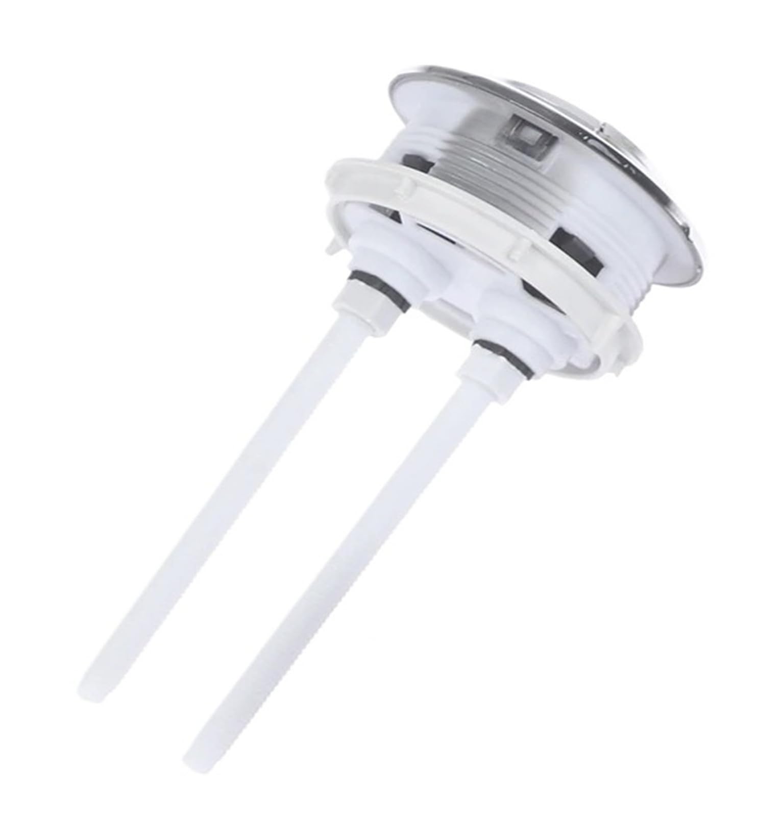 Bouton universel de WC double chasse d'eau avec système à deux tiges