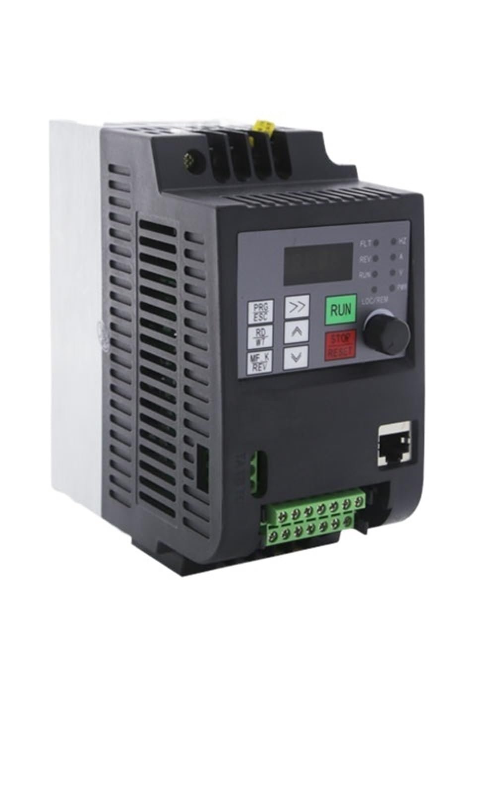 Inversor de frecuencia VFD para evitar averías en motor de ventilador trifásico 220V