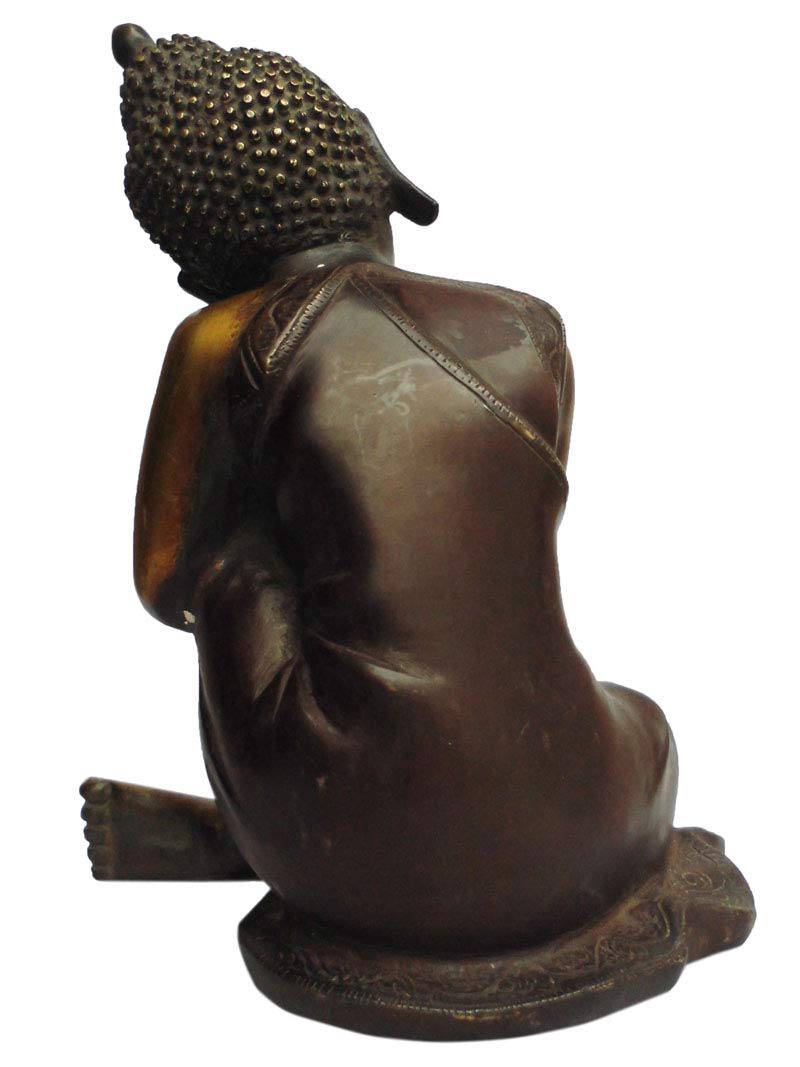 Amazon｜アジアン雑貨 ネパール仏像 瞑想ブッタ BS-16 [並行輸入品