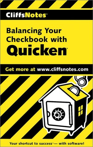 Buy Cliffsnotes < sup(t )/Sup > Balancing Your Checkbook with Quicken(r) — BookShops.in