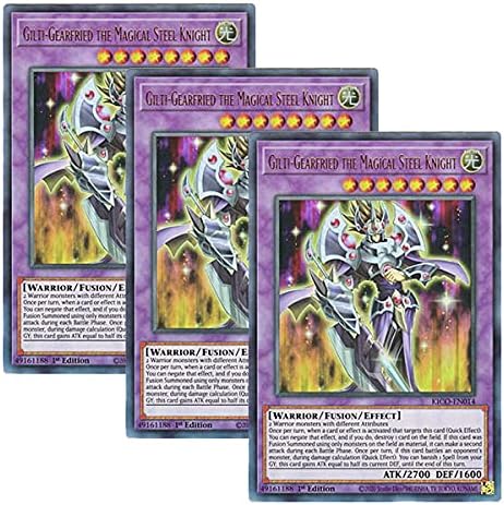 Yu-Gi-Oh! Sammelkarte 'Gilti-Gearfried The Magical Steel Knight' – Collector's Rare, 1st Edition