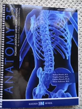 Spiral-bound Anatomy 35 Lab Manual, 2nd Edition Book
