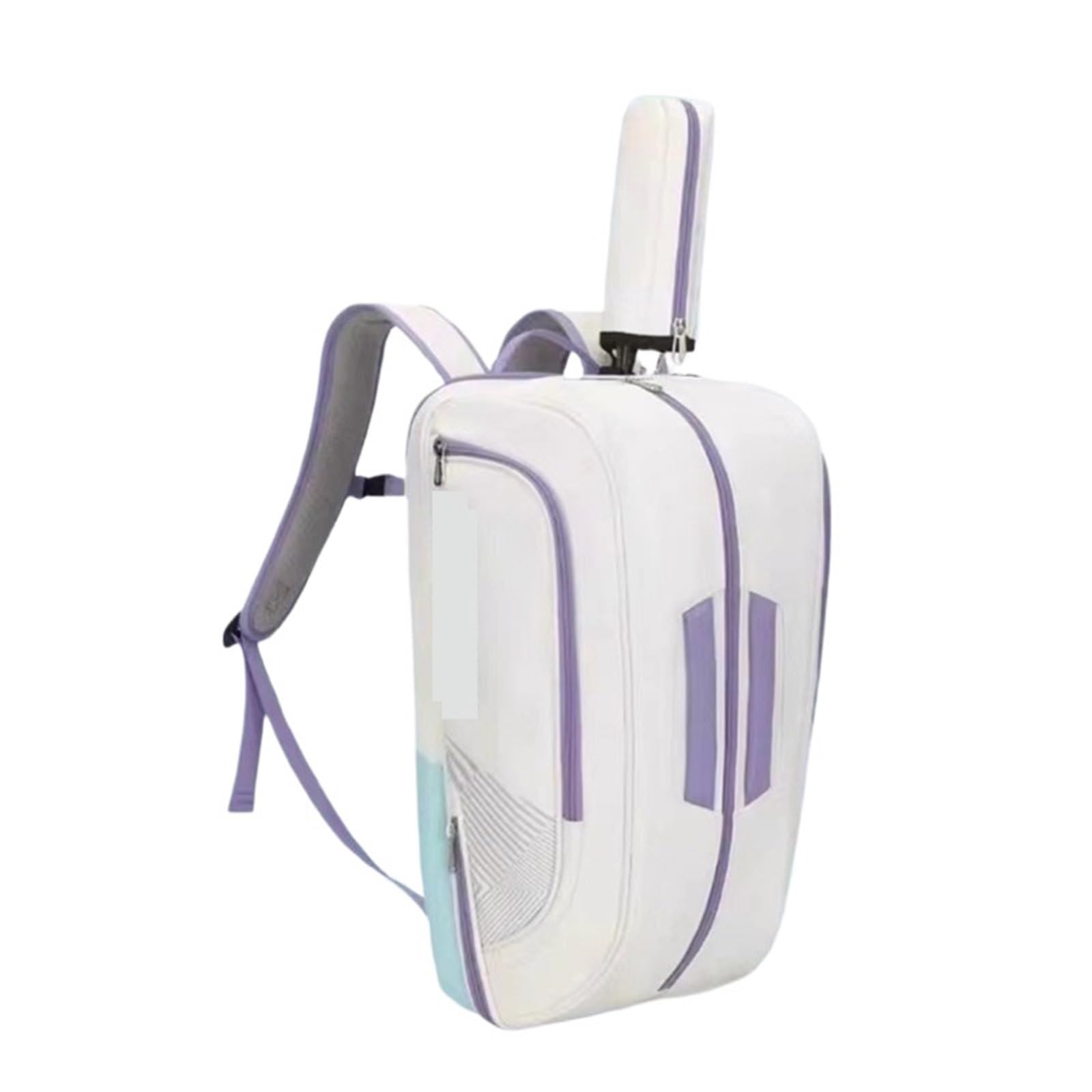 Zaino Sportivo con Racchetta Borsa a Tracolla da Tennis in Pelle Zaino for Racchetta da 4-6 Pezzi per Il Campo, Il Gioco