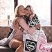 LSEOMIO Cousin Gifts for Women, Gifts for Cousins Female Woman, Best Cousin Ever Gift, Favorite Cousins Birthday Gift for Girls Throw Blanket 60"x50"