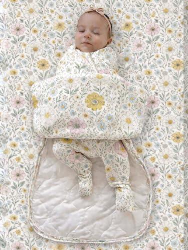 Image of GUNAMUNA Swaddle Sleep Sack for Babies Infants and Toddlers, Easy Diaper Changes, 1.0 TOG