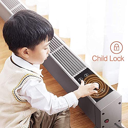 Steekverwarming voor ventilatorkachel, elektrische plinten, steekverwarming voor kachels, mobiele convector, radiator voor kamerverwarming voor ventilatorkachels C - Afbeelding 4