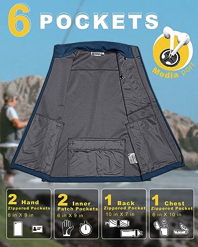 33,000Ft 3JL059A Men'S Windproof Lightweight Golf Vest Outerwear thumb #1