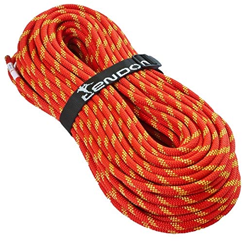 Corde statique Tendon Secure 10.5 Cordon Rouge 100 m pour amarrage et rappel de securite - 3