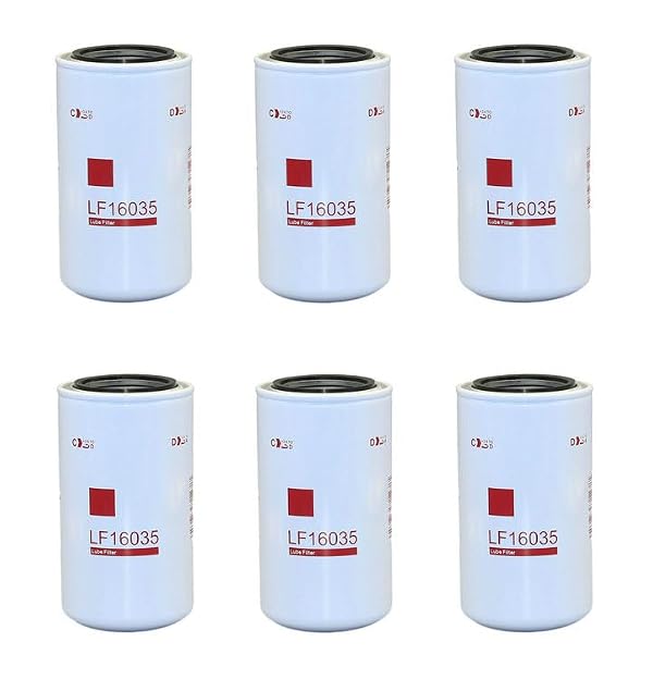 LF16035-6 Oil Filter (Pack of 6) LF16035 for Dodge Ram Cummins Engines Diesel by XIAGONG - Used condition - US$43.17