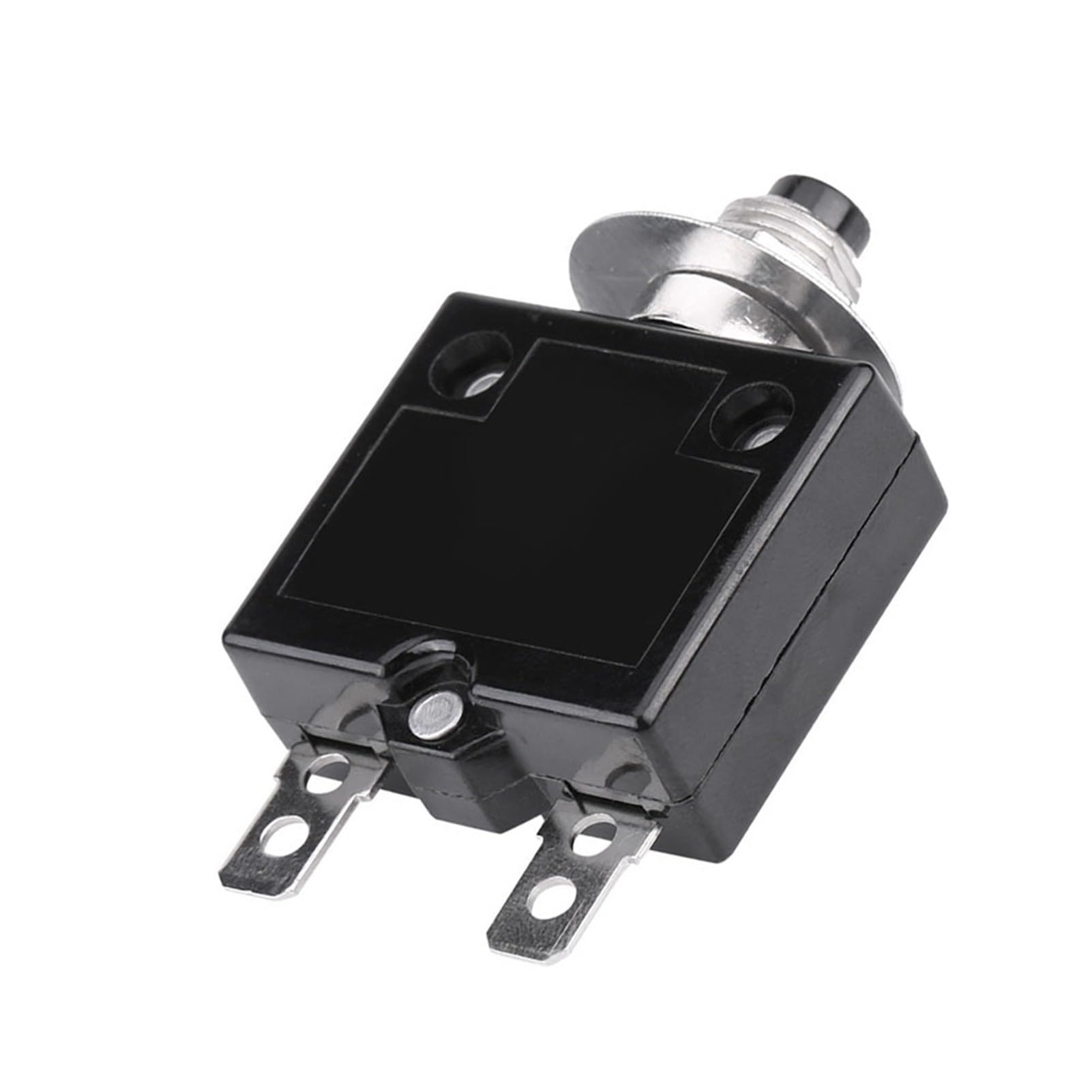 Cocoarm Wyłącznik Automatyczny, Termiczny Reset Ręczny Zabezpieczenie Przed Przeciążeniem 18 A Plastik Metal DC 50 V AC 125 Do 250 V Kompaktowy Przełącznik Resetowania Do Miniładowarki 7600 (5A)
