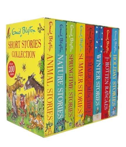 Short Stories Collection 8 Books Box Set by Enid Blyton (Animal, ...
