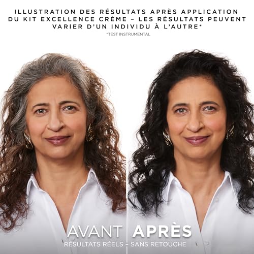 Coloration 5.3 Châtain Doré Enrichie En Acide Hyaluronique Hydratation Longue Durée Excellence Crème 'oreal Paris La Boîte - vue 8