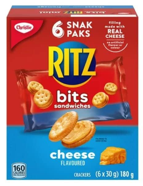 Miniatura 2 de Ritz Bits Sandwiches - Galletas de queso, paquete de aperitivos 6 x 30 g1 oz, (paquete de 4) enviado desde Canadá