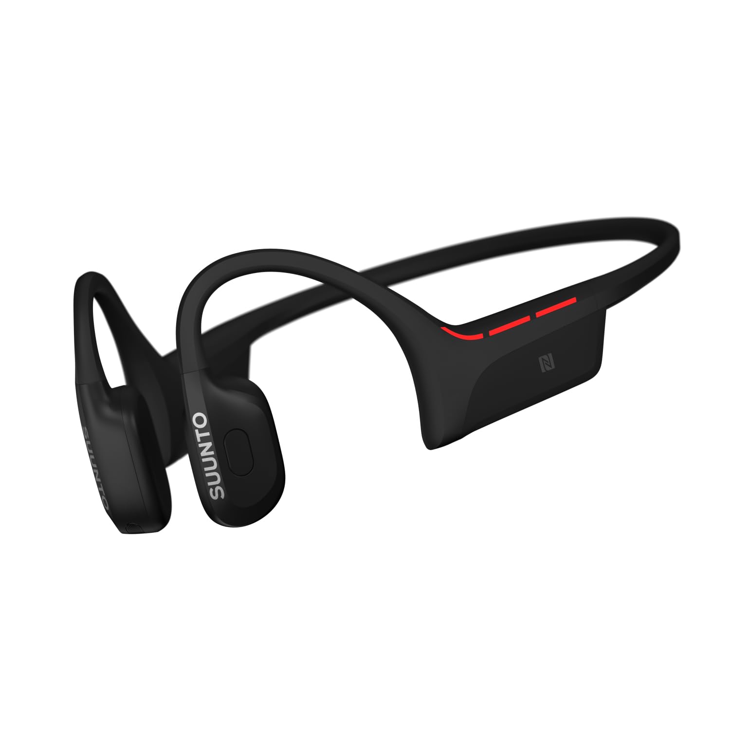 SUUNTO Wing 2 Knochenschall Kopfhörer, Open-Ear Sport Ohrhörer, IP66 Wasserdicht, Bis zu 36 Std Akkulaufzeit mit Powerbank, LED Leuchte für Sicherheit, Robustes Mikrofon für Deutliche Anrufe