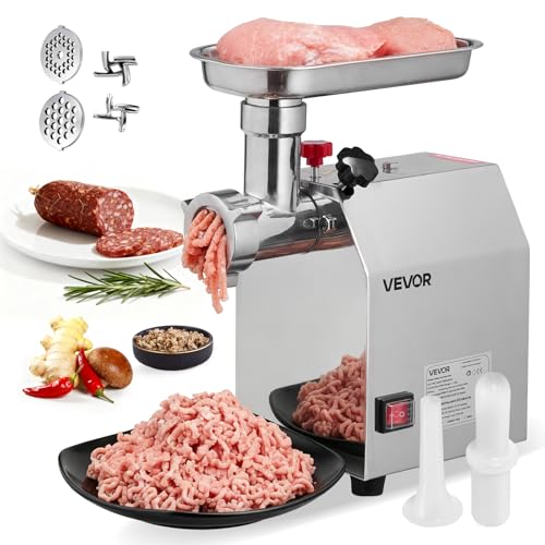 VEVOR Hachoir à viande électrique, capacité de 2,04...