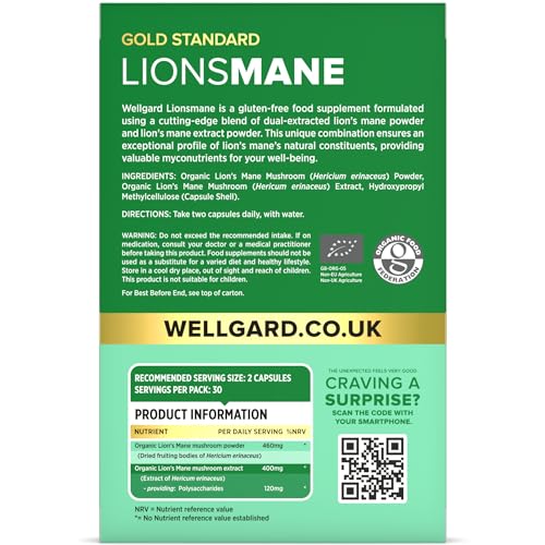 Wellgard Organic Mushroom Capsules - Image 10