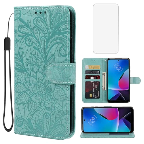 Housse fleurie Moto G Power 2022 pour style élégant au quotidien