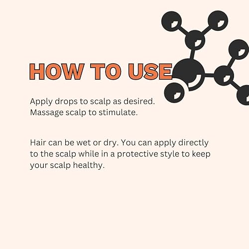 Miniatura 4 de HairNimation - Aceite para el cabello con biotina y aceite de geranio, tratamiento nutritivo para puntas abiertas y cuero cabelludo seco para todo