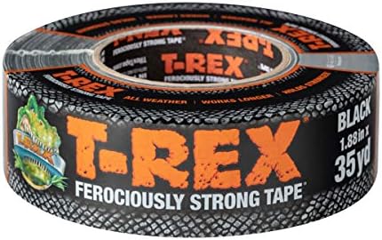 T-REX Ferociously Strong Repair Tape, Black, 1.88 in. x 35 yd. - 241628