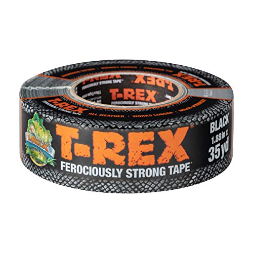 T-REX Ferociously Strong Repair Tape, Black, 1.88 in. x 35 yd. - 241628 #1