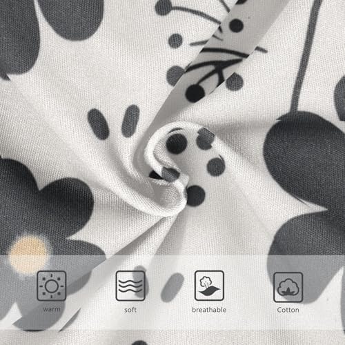 GuoChe Cotton Panties 1-piecing Hip Design Panties Organic Underwear for Young Girls in Sizes 2T,3T, 4T, 5T, 6Y and 8Y3