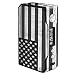 Skin Decal Vinyl Wrap for VooPoo Drag 157W TC Vape Stickers Skins Cover/Black White Grunge Flag USA America