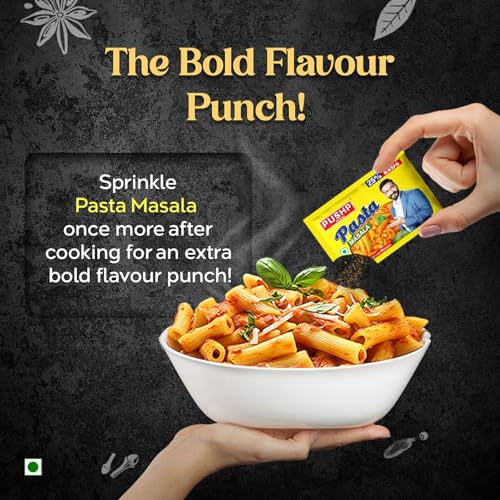 Image of Pushp Brand Pasta Masala 12 pouch (pack of 1)