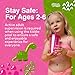 Taylor Toy Kiddie Pool, Splash Pool, Toddler Pool, Kids Pool, Easy Setup, Foldable, Ball Pit, Portable, Water Play, Non-Inflatable, Dinosaur, 203 Gallon