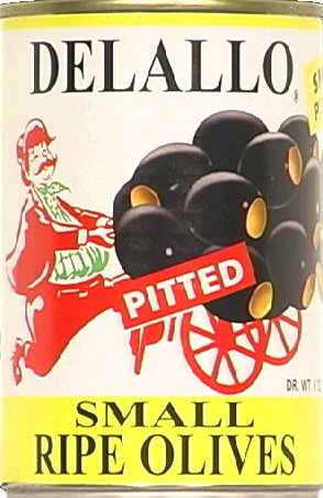 Delallo Olive Blck Ptd Sml