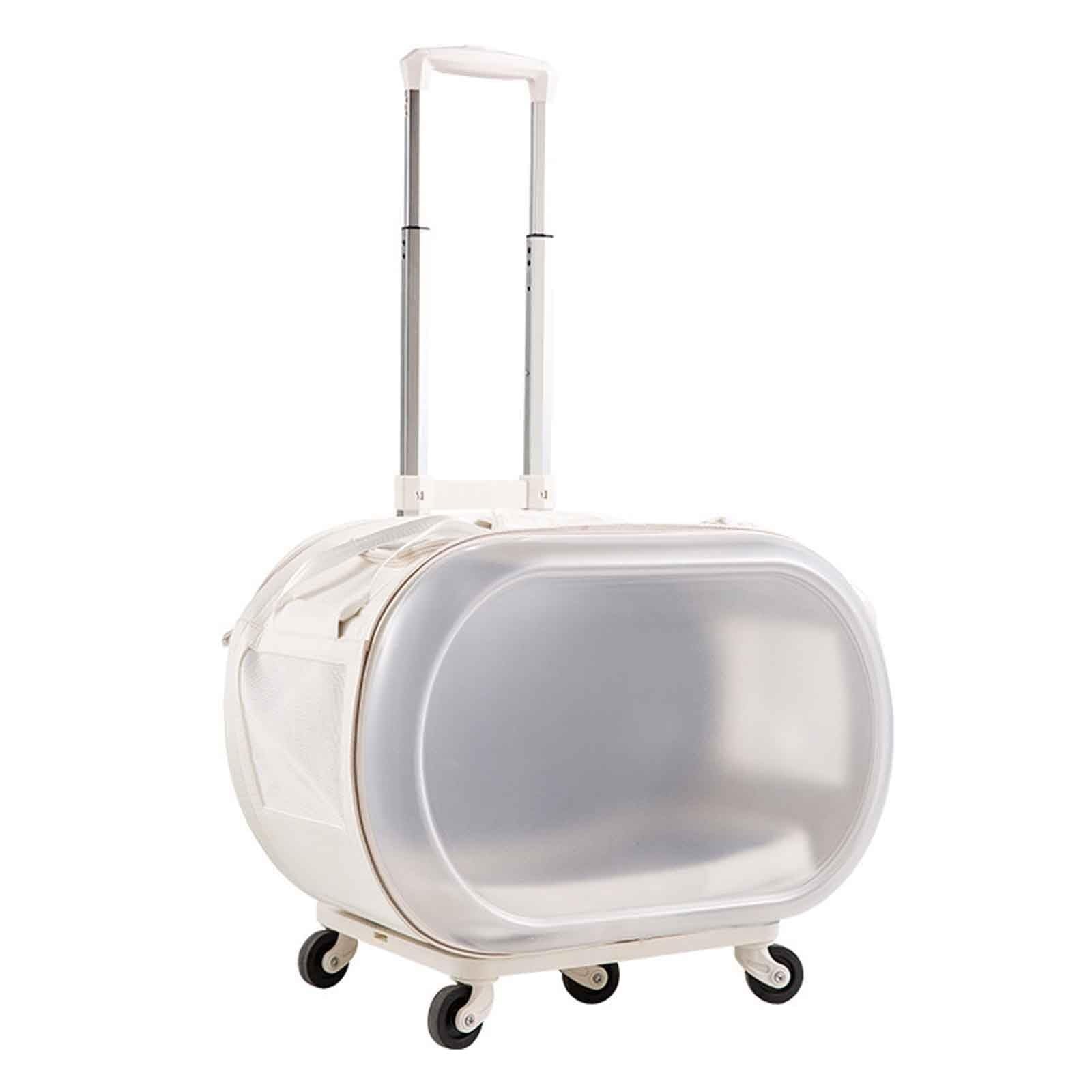 Petite poussette pour chien et chat idéale pour voyager en ville avec sac amovible