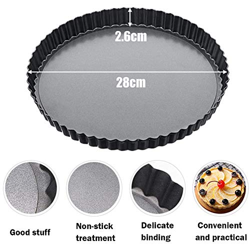 Antiaderente con quiche, FANDE Padella rimovibile