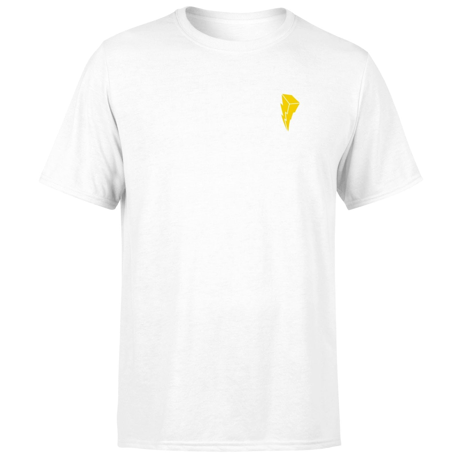 Power Rangers Unisex White Disc Men's T-Shirt Xxl