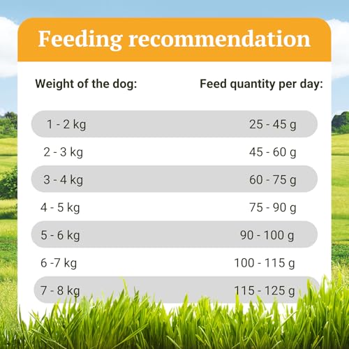 Bellfor Freiland-Schmaus Mini Getreidefreies Trockenfutter mit Huhn für kleine Hunderassen 2,5 kg - Ideal für kleine Hunde bis zu 9 kg mit schnellem Stoffwechsel