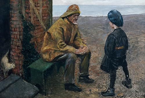 Toile Normandie Christian Krohg pour sublimer un mur de salon vide