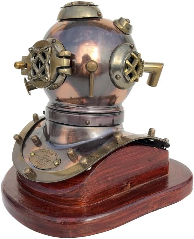 Marine Scuba Divers Helmet Solid Steel & Brass Diving Helmet Miniature 6 Inch Best Gift for HIM Gift for Aniversary Gift for All Occasion