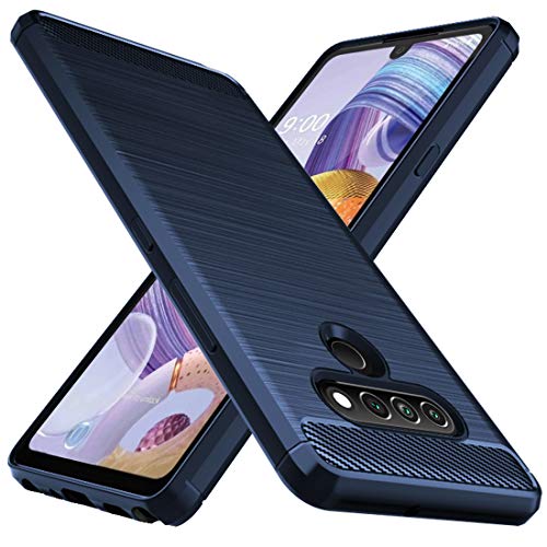 Osophter for LG Stylo 6 Case,LG K71 Case Shock-Absorption Flexible TPU Rubber Protective Cell Phone Cover for LG Stylo 6(Blue)