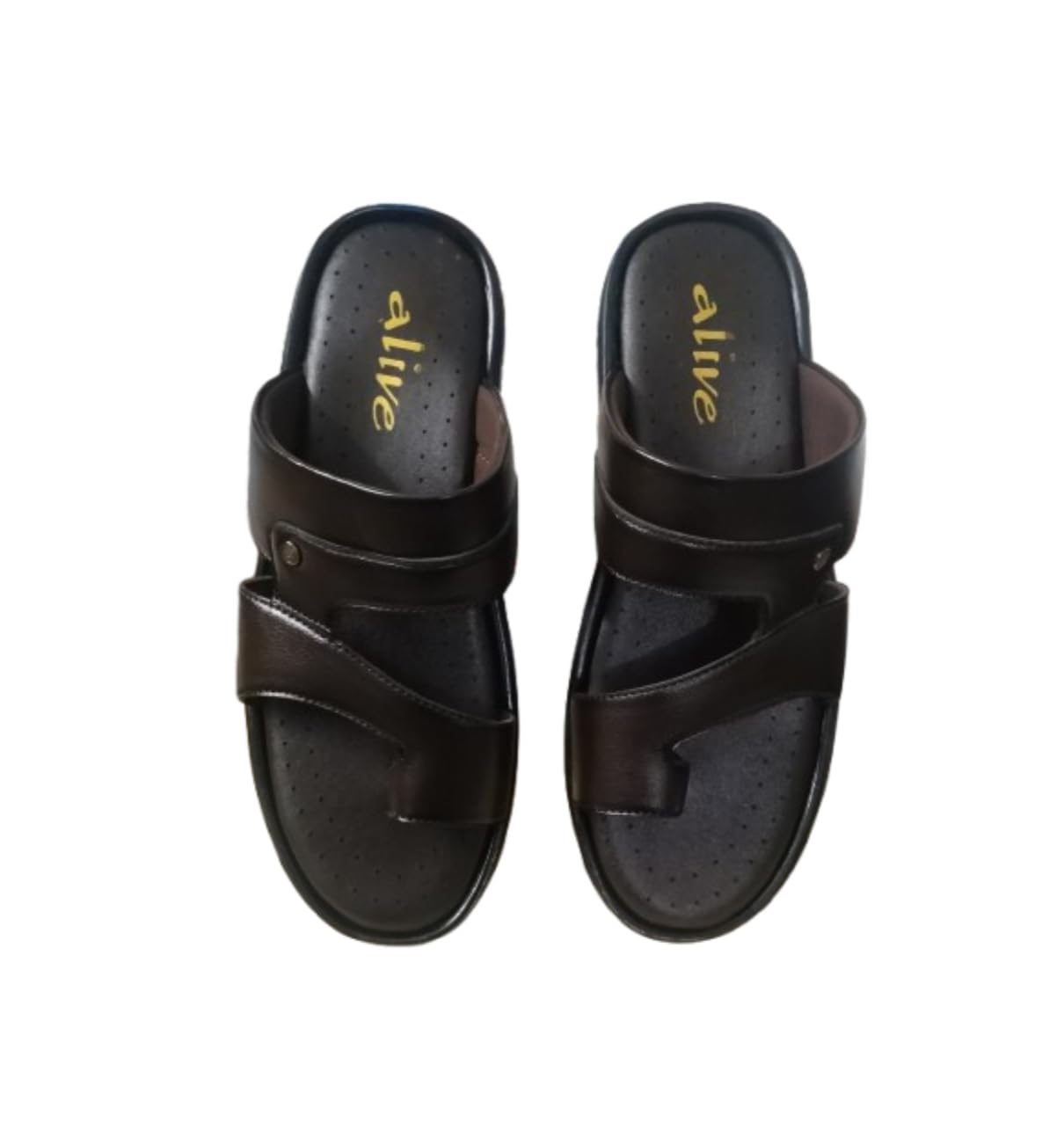 Ri Mens Soft Leather Sandal Comfortable Hand Stitched Flip Flop Classical Thong Design Lightweight Quick Dry Durable Sole Arch Support Everyday Wear Slip Resistant Open Toe Chappal Black-image-31