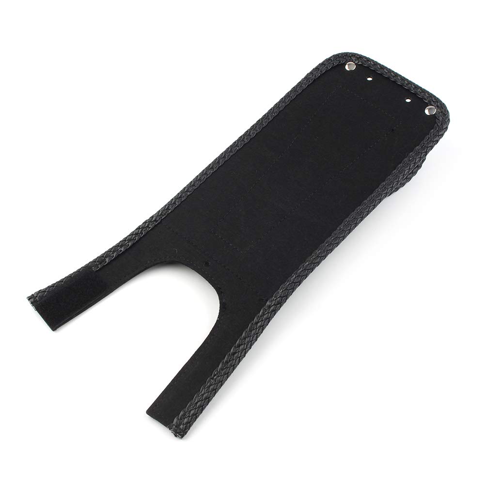 Bacar PU Leather Tank Cover Panel Pad Bib W/Pouch for Harley Davidson for Softail Fat Boy FXST FXSTB FLST