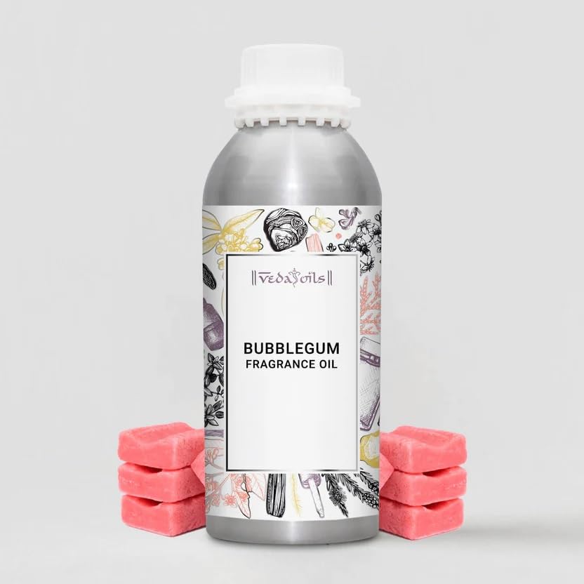 VedaOils Bubble Gum Fragrance Oil 100ml | Premium Sweet Candy Bubblegum Scent | Long-Lasting Aroma Oil for Candle Making, Soap Making, Wax Melts, Perfume, Diffuser & DIY Home Fragrance-image-11