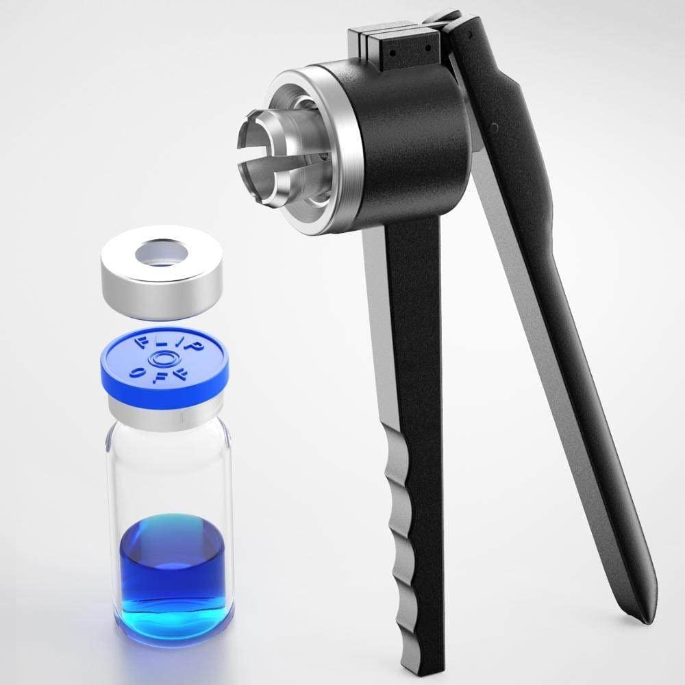 Herramienta manual de mano para prensadora de viales, máquina de sellado profesional para botellas de perfume, contenedores de aceites esenciales, proyectos de bricolaje, uso doméstico
