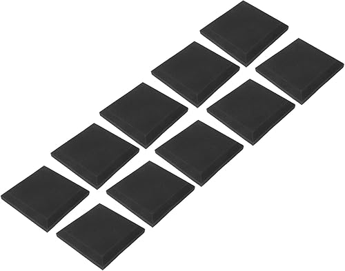 Miniatura 4 de 10pcs Sound Proof Foam Panels Flame Retardant Soft Grey Absorbing Acoustic Foam