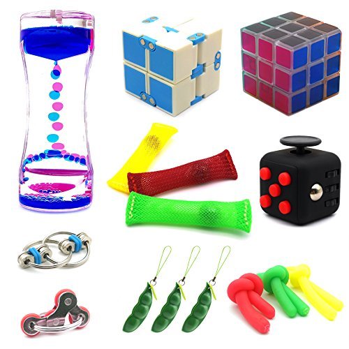 95 PCS Fidget Toys Set, Autism Sensory Toys, Party Favors Figette Toys for Pinata Stuffers, Goodie Bag Stuffers, Treasure Box, Carnival Prizes, Special Education Classroom Autistic ADHD Toys